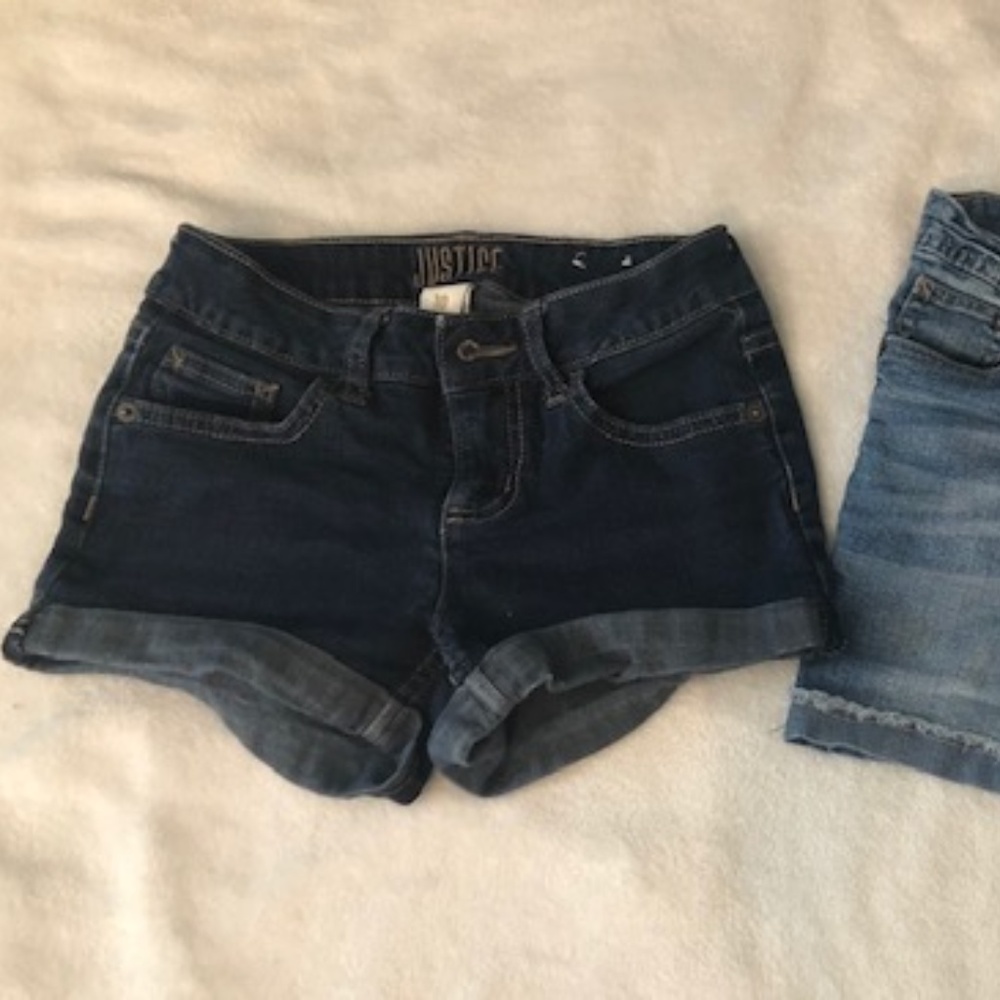 Bundle of girls size 10 Justice shorts